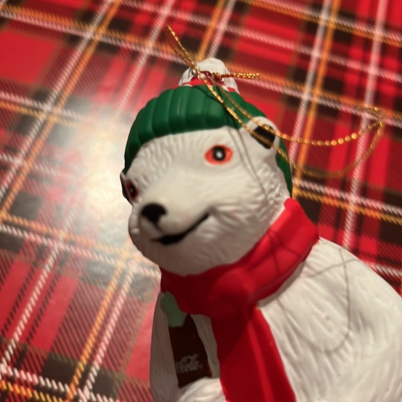 Vintage Coca Cola Bear Ornament - Picture 5 of 5